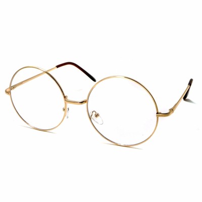 big round glasses