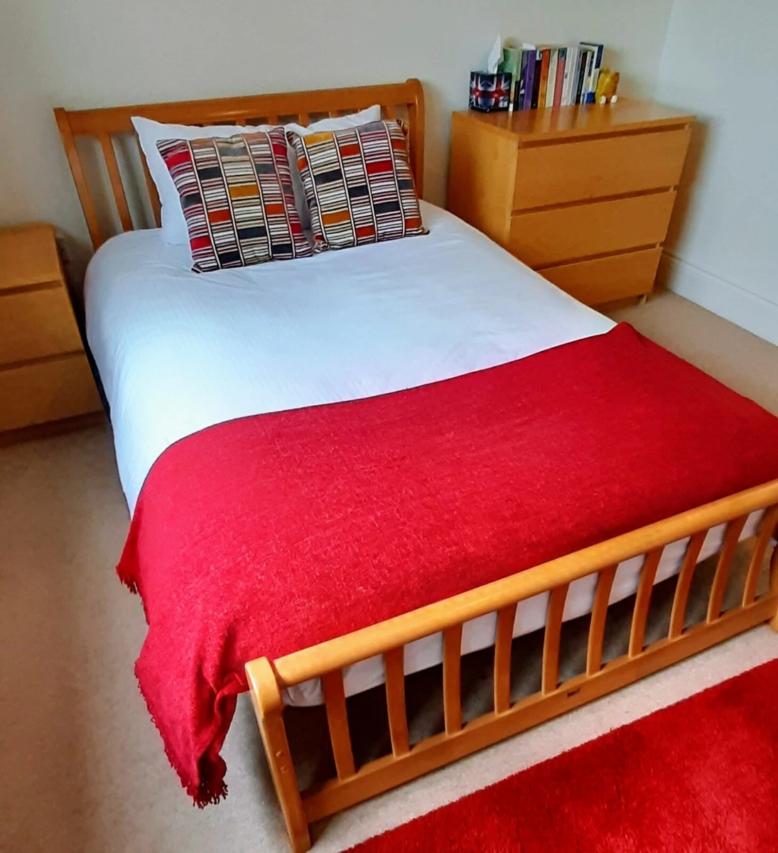 Hardwood for bed sale frame