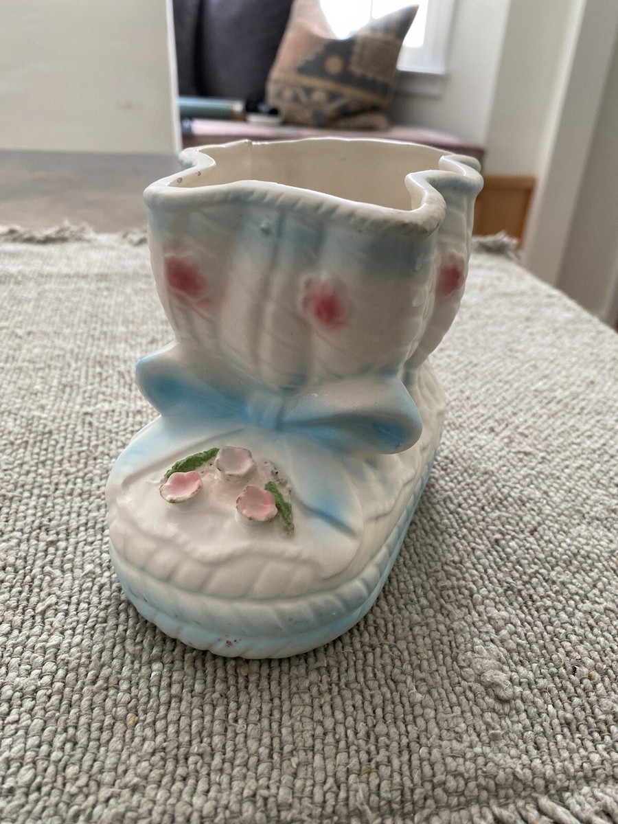 レトロポプ子 Vintage Relpo Baby Shoe Planter #1869 Japan Bootie | eBay