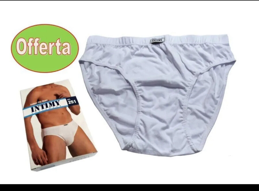 Slip Uomo In Peluche Bianco – Confezione Da 4 (2 Da 2), Taglia XL (40-42), Gildan