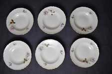 S8065 SET 6 PIATTI FONDI IN PORCELLANA RICHARD GINORI SERVITO SERVIZIO