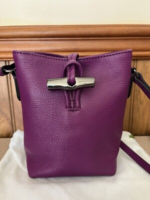 Longchamp Crossbody bag XS Roseau essential leather bucket bag