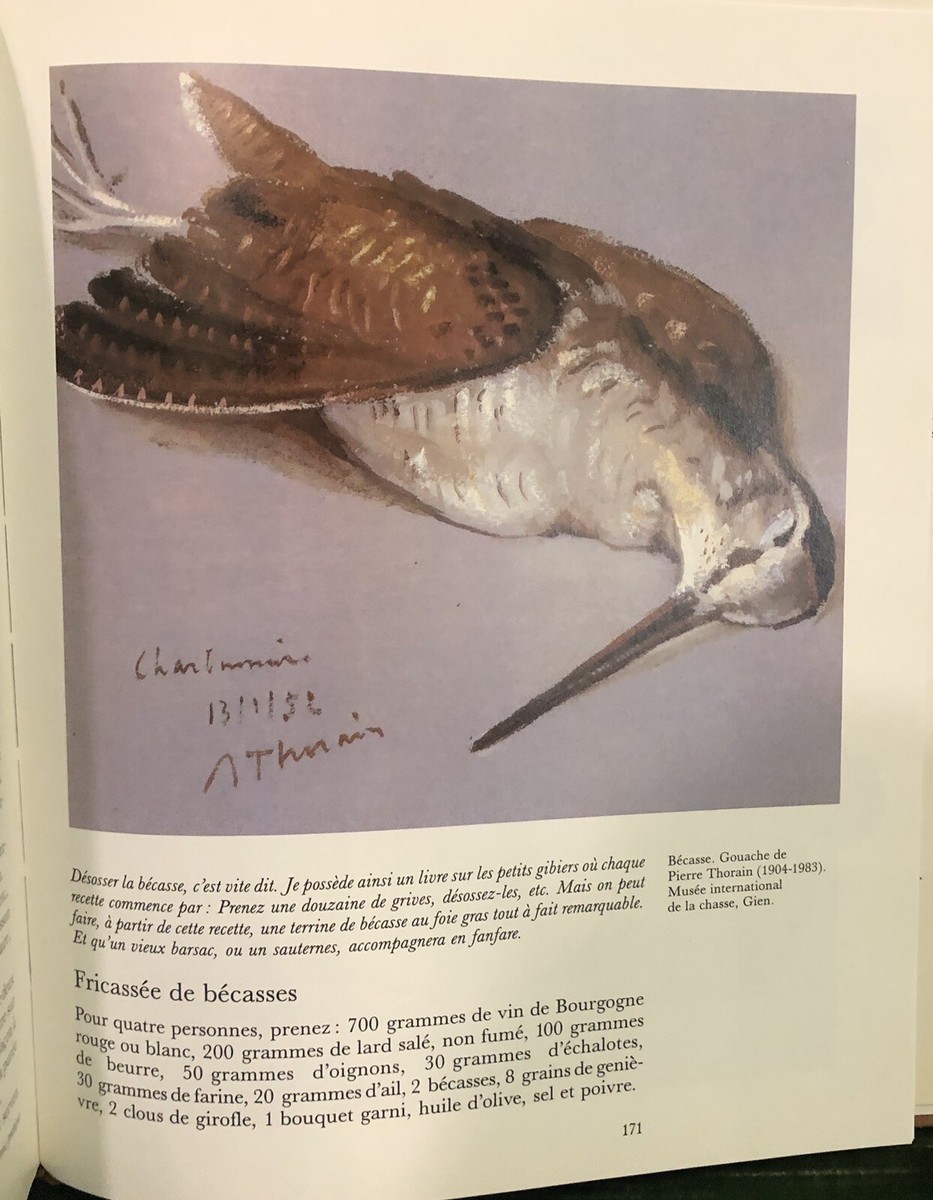 Anthologie De La Bécasse Par Jean-Jacques Brochier – Édition Originale