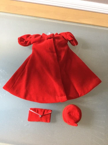 Vintage Barbie reproduction red flare