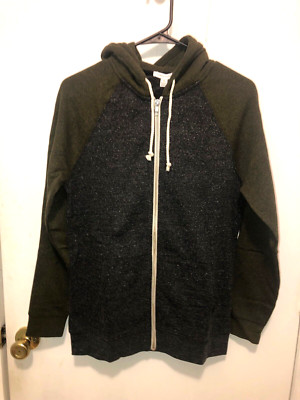 NWT Threads 4 Thought Mens XS Speckled Print Full Zip Super Soft Hoodie