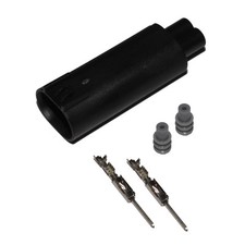 Stecker m&auml;nnlich 2-polig Reparatursatz MQS Gegenst&uuml;ck zu BMW  1-967644-1 Crimp