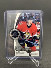 2006-07 UPPER DECK SP GAME USED CHRISTOPH SCHUBERT #184 SENATORS /999 ROOKIE