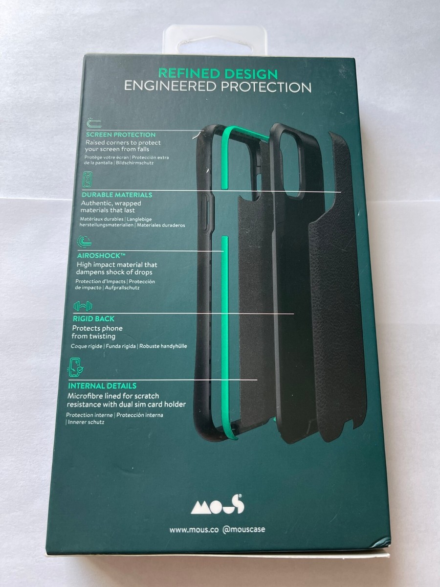 Case Mous Iphone 11 Screen Protector Mous Walnut Protective Phone