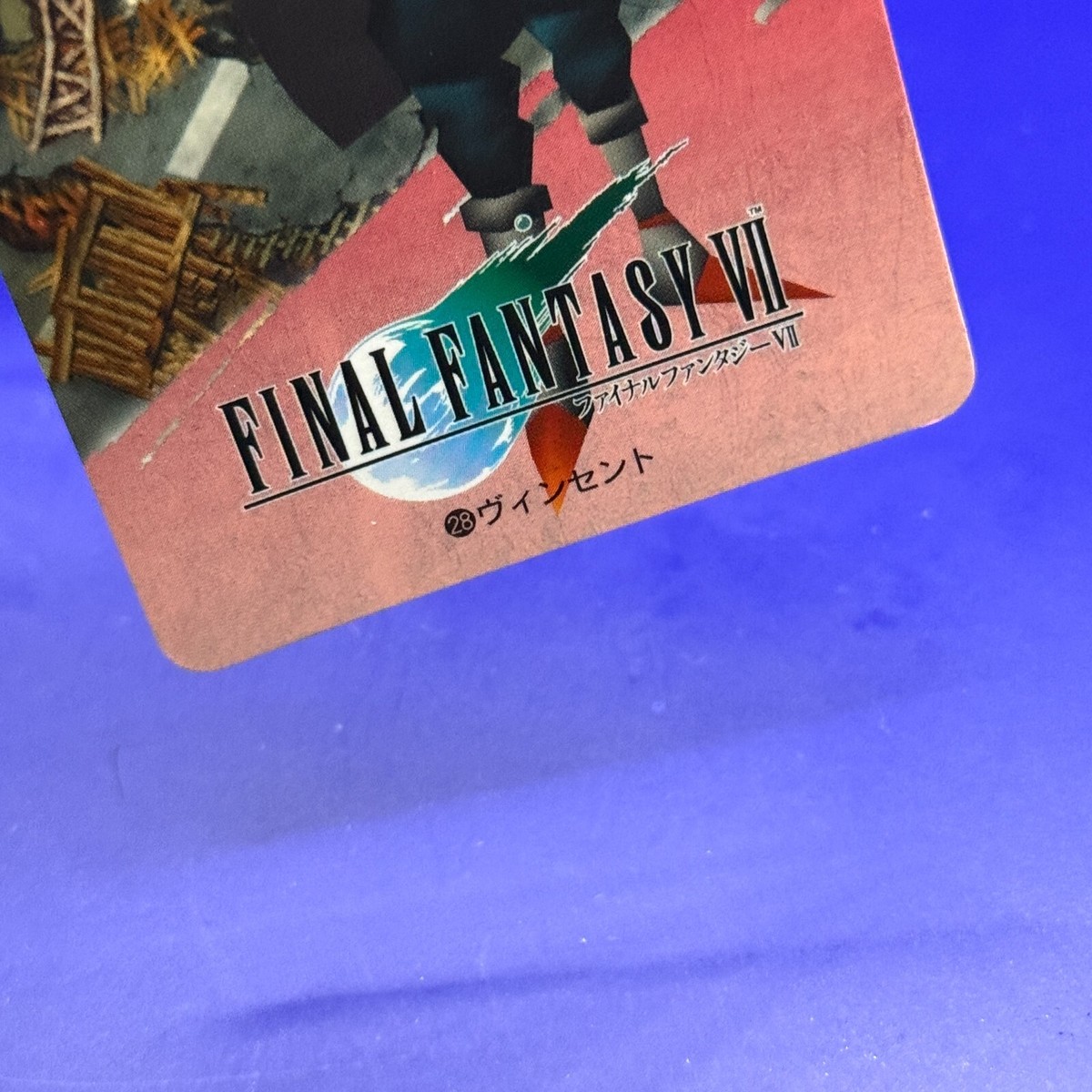 Vincent 28 Final Fantasy VII 7 Card TCG Japanese PS Games Very