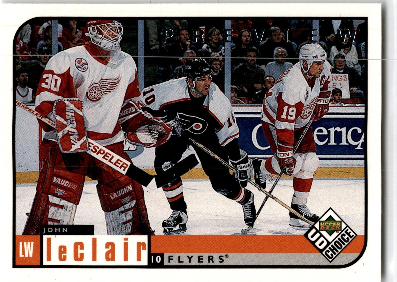 1998-99 UD Choice Preview #153 John LeClair