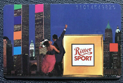 K 191 12.90 12 DM Ritter Sport  Skyline frühe K Karte nur 3100 Ex. Neu***Mint***
