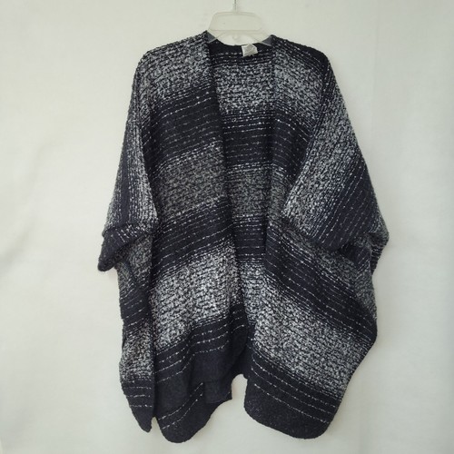 Woolrich Sweater Womens One Size Wrap Scarf Ruana Poncho 44