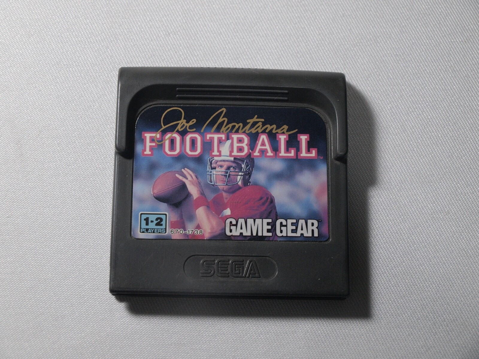 Joe Montana Football Loose Sega Game Gear