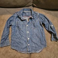 GAP Kids Premium Denim Shirt - Size 5, Excellent Condition