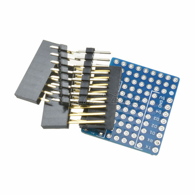 Arduino ProtoBoard Shield for WeMos D1 Mini Double Sided Perf Board Compatible-
