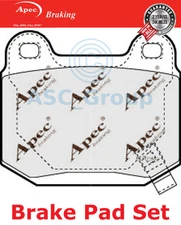 Apec Rear Brake Pads Set EO Quality Replacement PAD1392