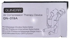 Quinear Air Compression Therapy Device QN019A Full Leg Recovery System NEW ITEM