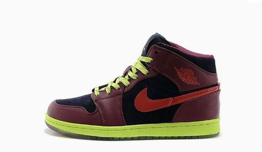 Nike Air Jordan 1 Mid Year of the Snake 621288-466 Hombre Talla 9.5 Nuevo Foto 2 de 4