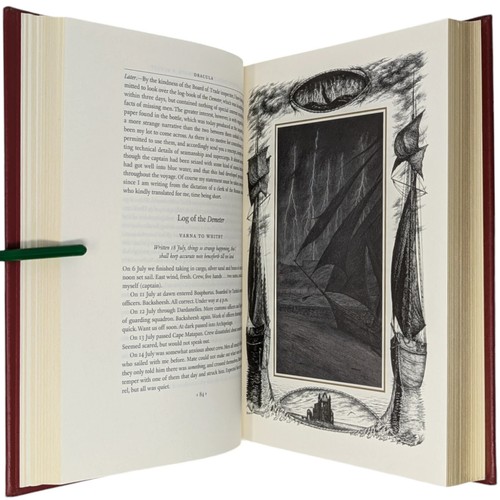 Dracula BRAM STOKER ANGELA BARRETT FOLIO SOCIETY Limited Edition SIGNED 2019 - Picture 16 of 22