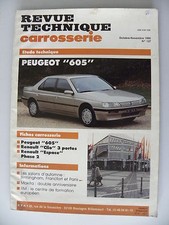 Revue technique Peugeot 605