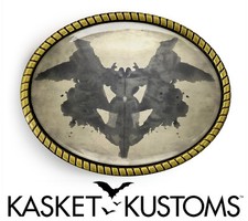 Inkblot Belt Buckle - Rorschach Psychology Test Poster Belt Buckle - 21