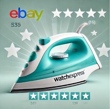 FERRO da STIRO a VAPORE verticale PROFESSIONALE da 2200W piastra in CERAMICA