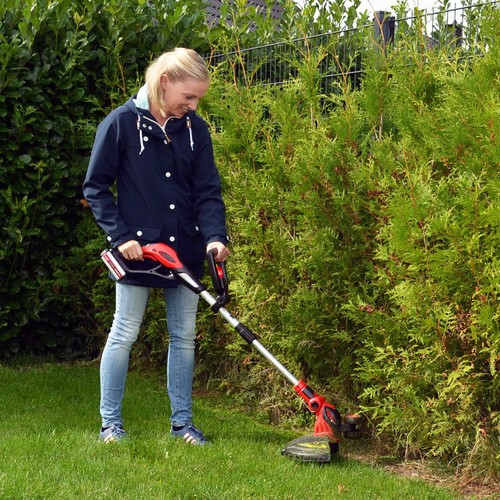 Rasentrimmer Akku Freischneider Motorsense Gras Kanten Schneider Hecht