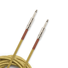D'Addario Custom Series 10 Ft. Tweed Guitar Cable, PW-BG-10TW