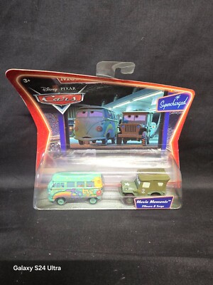 Disney Pixar Cars Supercharged Series Movie Moments  Fillmore & Sarge  Sealed