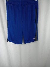 Champion Authentic Athleticwear Elastic Waist Pull On Shorts Blue Boys Sz 18 20