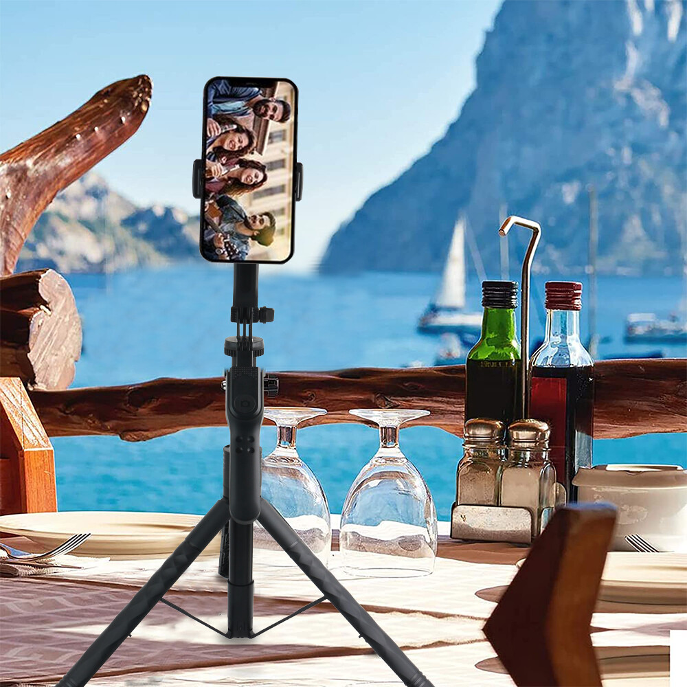 68" Wireless Bluetooth Selfie Stick Tripod Live Broadcasting Smartphone Holder