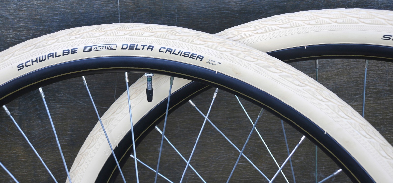 700x35 Antique Cream White 29 Schwalbe Cruiser Bicycle Tires 28" Wood