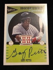 GARY PETTIS 2013 PANINI Autograph Signed AUTO Baseball Card HSGP HOMETOWN HEROES