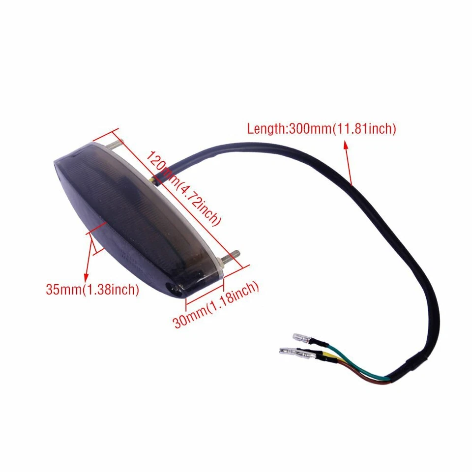 28 светодиодных задних стоп-сигналов для мотоцикла квадроцикла стоп-сигналов для Suzuki DR DRZ 650 400 - Изображение 3 из 4