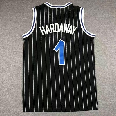 Custom Legend Orlando 1# Anfernee Hardaway Basketball Jersey Sewn Throwback Sewn