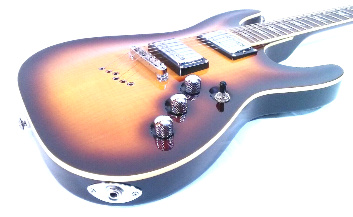 Schecter C-1 + Diamond Series Electric Guitar - Tobacco Schecter C-1 + Diamond Series Electric Guitar - Tobacco