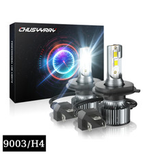 LED for Honda CRV 1997-2004 Headlight Kit H4 9003 6000K White Bulbs Hi/Low Beam