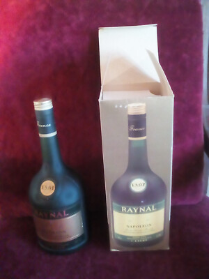 RAYNAL NAPOLEON FINEST FRENCH BRANDY 1 LITER 90er Jahre New mit Box