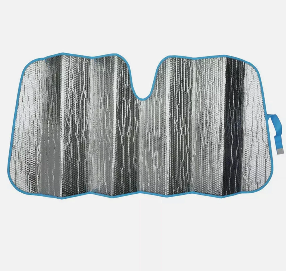 For Chevy New Large 57x27 Beach Car Windshield Popups Sunshade Bundle