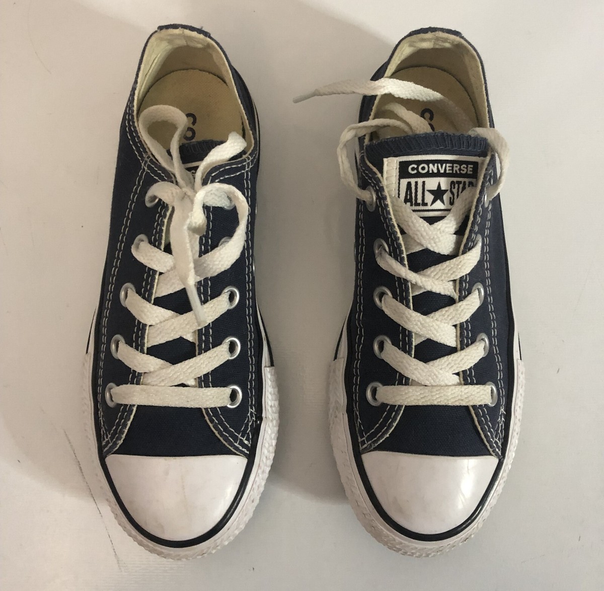 CONVERSE Chuck Taylor All Star Classic Low Top Blue Sneakers Size