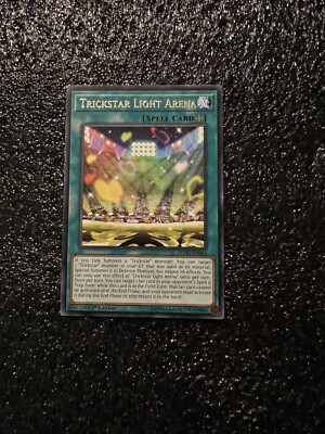 trickster cards yugioh Yugioh FLOD-EN054 Trickster Light Arena *NM* 1st Ed RARE Flames of  Destruction