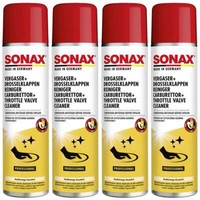 Sonax Vergaser + Drosselklappenreiniger Vergaserreiniger 4 X 400Ml