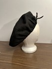 Beret Women’s Black Basque Beret Hat With Bow — photo 5