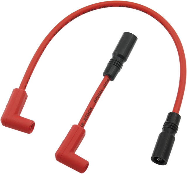 Accel Red 8MM Spark Plug Wire Set For HarleyDavidson Sportster 2007