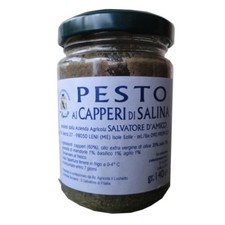 Pesto Câpres Bio À L'Huile D 'ol Tva Gr. 140