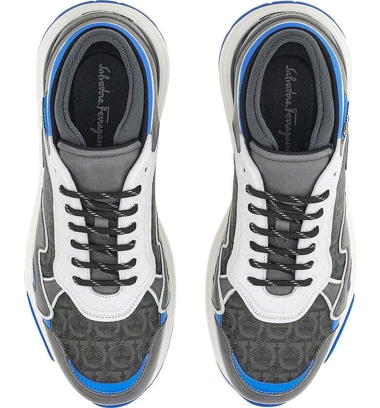 Ferragamo sneakers deals blue