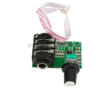 Guitar Instrument Preamplifier Preamp TL072 Op Amp High Impedance Audio Board U