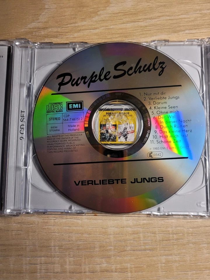Purple Schulz - Classic Albums 2-CD-Set - Verliebte Jungs & Der Stand der Dinge - Bild 3 von 4