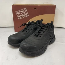 Avenger Work Men's 9.5M A767 K4 Low CT Composite Toe Safety Black Work Shoe