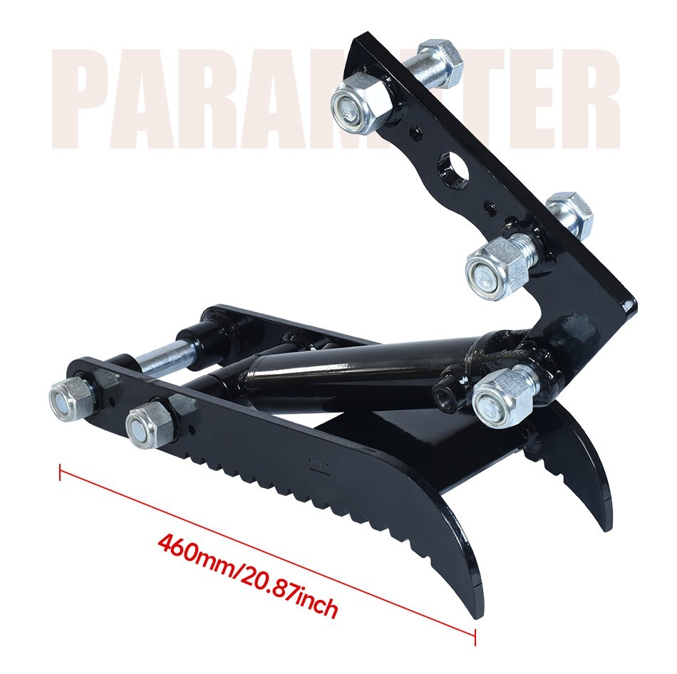 Mini Excavator Hydraulic Thumb Clamp For Mini Excavator 0.8-2T Attachments